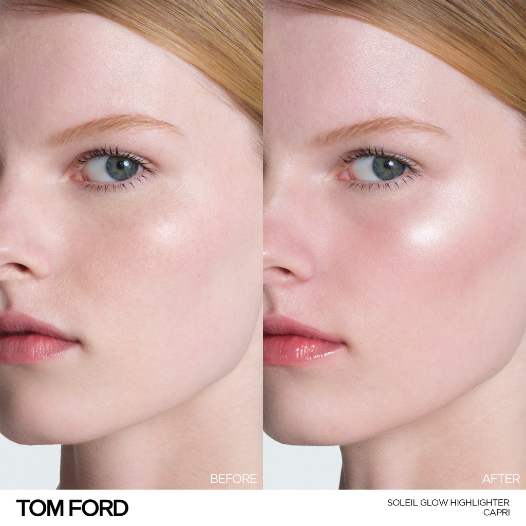 Soleil Glow Highlighter, 8.0 g, 01 Capri, 01, Model, light