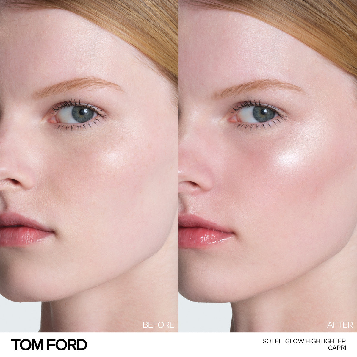 Soleil Glow Highlighter, 8.0 g, 01 Capri, 01, Model, light