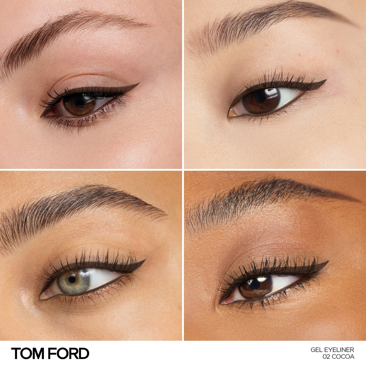 Runway Gel Eyeliner, 1.2 g, 02 Cocoa, 02, Model, multiple