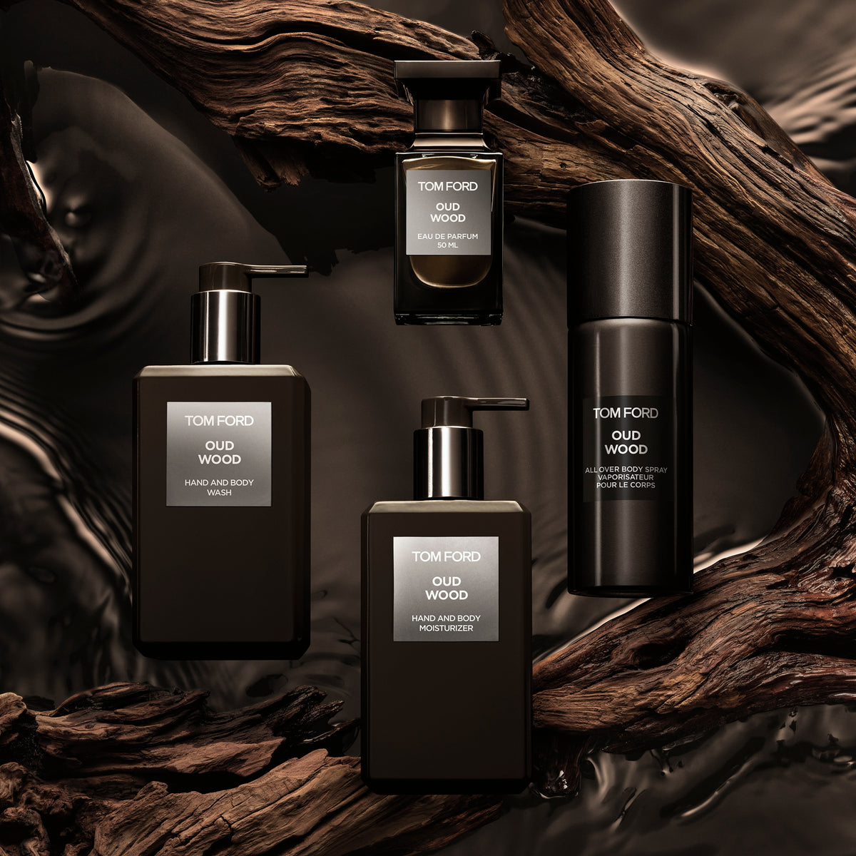 Oud Wood Hand and Body Wash, 240.0 ml, Alt