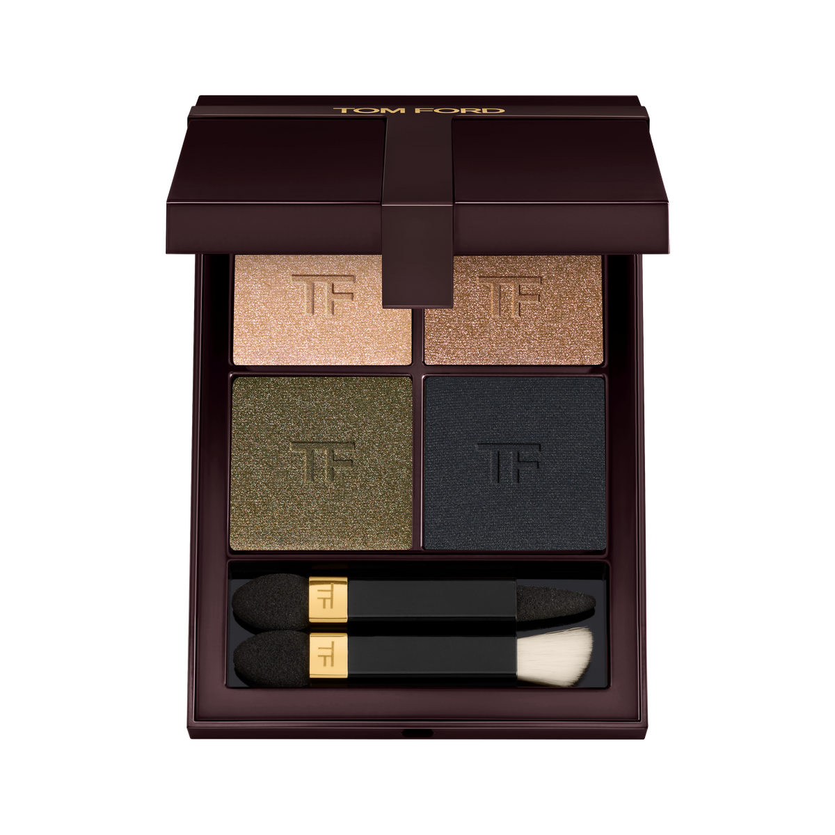 Runway Eye Color Quad Crème, 8.0 g, 47 Olive Smoke, 47, Product Shot