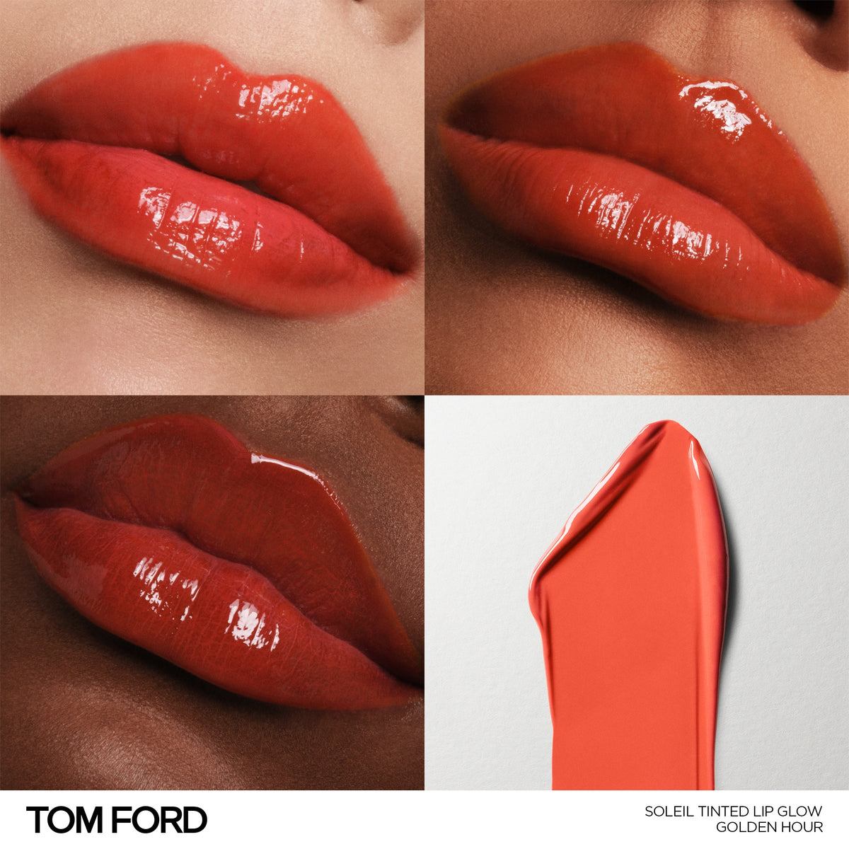 Soleil Tinted Lip Glow, 6.0 ml, 06 Golden Hour, 06, Model, multiple