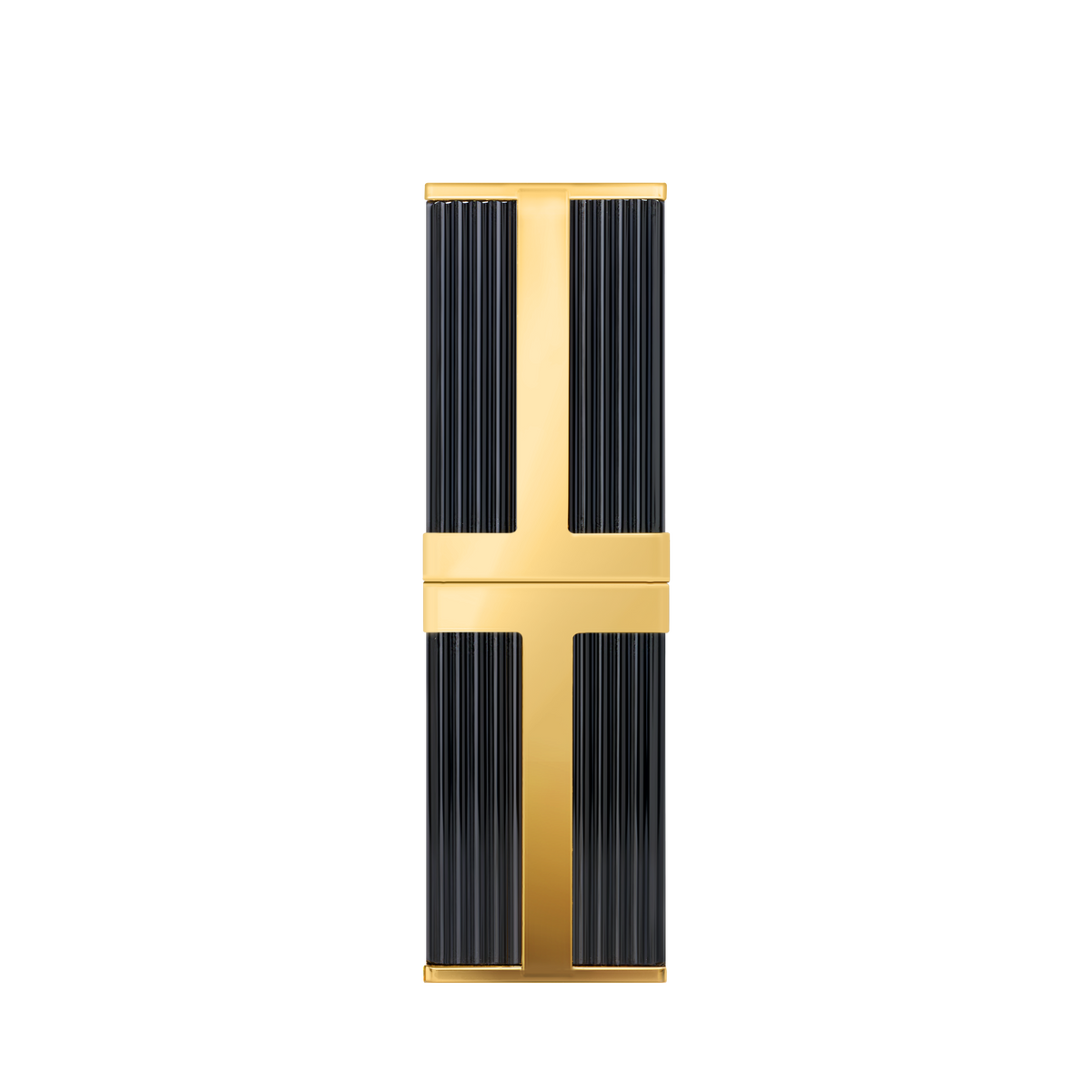 Reserve Lip Color Case, Black Fluted Case, Product Shot
