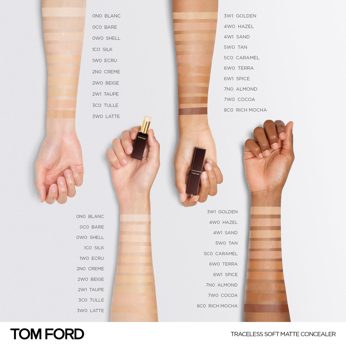 Traceless Soft Matte Concealer, 3.5 g, 1C0 Silk, 1C0, Model