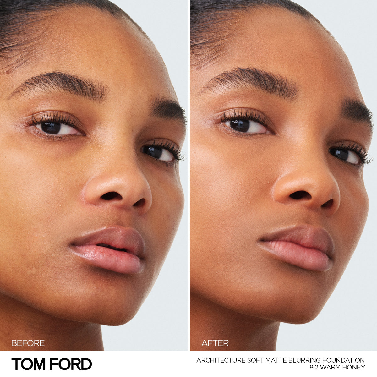 Architecture Soft Matte Blurring Foundation, 30.0 ml, 8.2 Warm Honey, 8.2, Model, deep