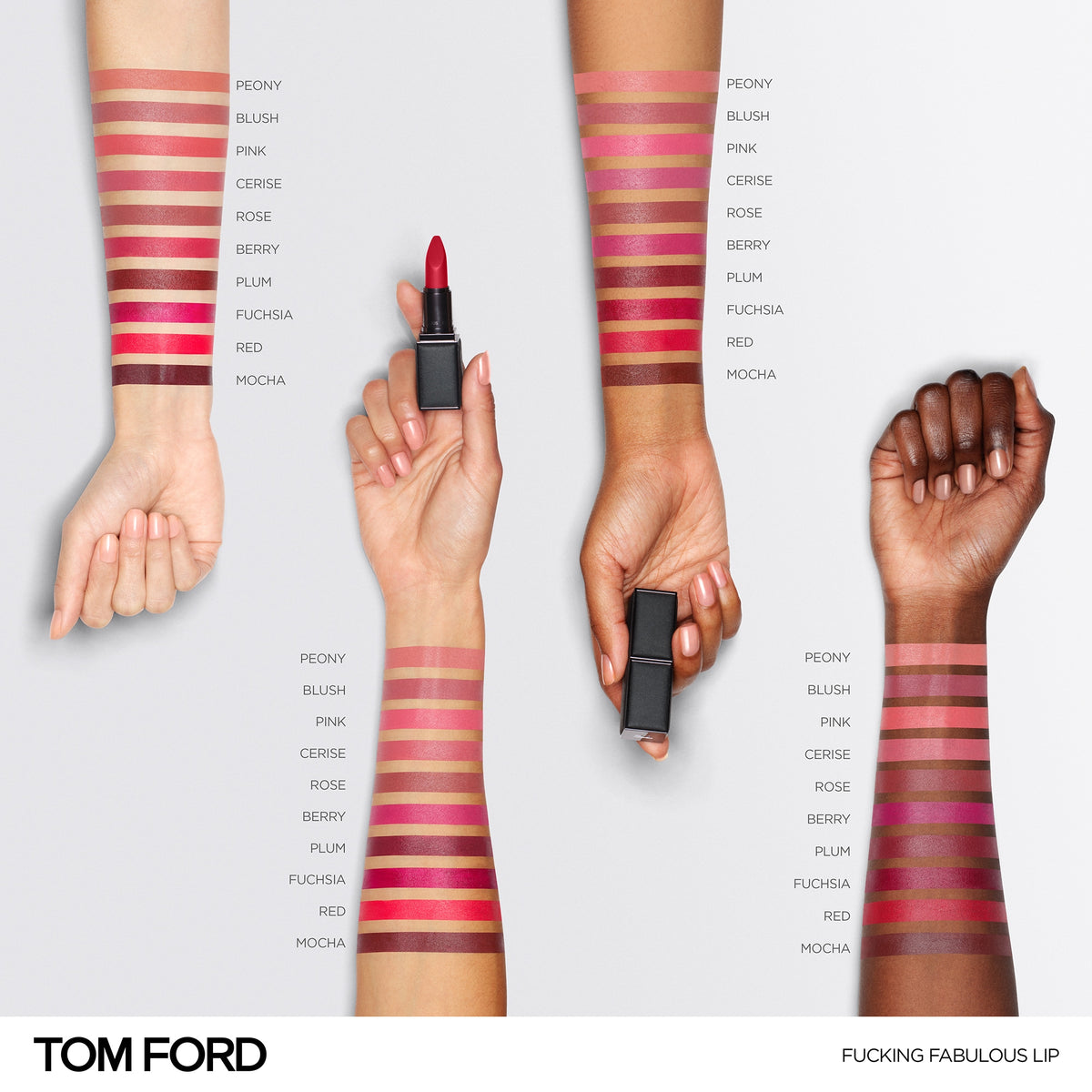 Fucking Fabulous Lip Color, 3.2 g, F1 Peony, F1, Model